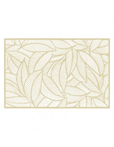 TOVAGLIETTE E TAPPETINI: vendita online TOVAGLIETTA JUNGLE 45X30CM ORO in offerta