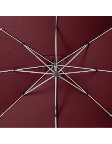 OMBRELLONI: vendita online OMBRELLONE EQUADOR 3 X 4 BORDEAUX (base non inclusa) in offerta