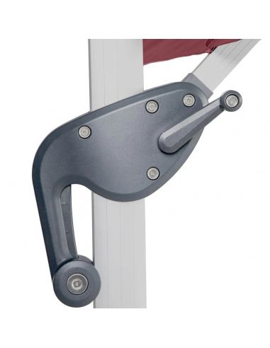 OMBRELLONI: vendita online OMBRELLONE EQUADOR 3 X 4 BORDEAUX (base non inclusa) in offerta