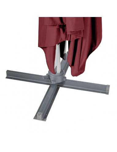 OMBRELLONI: vendita online OMBRELLONE EQUADOR 3 X 4 BORDEAUX (base non inclusa) in offerta