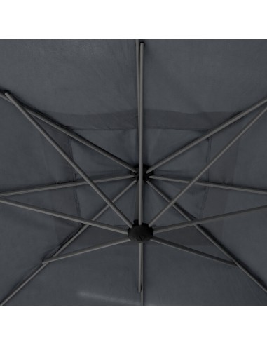 GAZEBO E OMBRELLONI: vendita online OMBRELLONE MANOA 2,5X2,5 ARDESIA 171258A (base non inclusa) in offerta