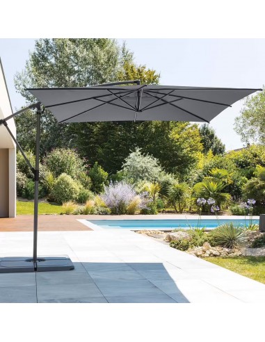 GAZEBO E OMBRELLONI: vendita online OMBRELLONE MANOA 2,5X2,5 ARDESIA 171258A (base non inclusa) in offerta