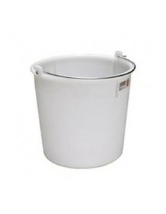 SECCHI IN PLASTICA: vendita online SECCHIO GIGANPLAST 30 LT BIANCO CON MANICO 7300P in offerta