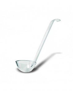 MESTOLAME: vendita online MESTOLO CRISTAL IN PLASTICA TRASPARENTE H.30 CM GIGANPLAST in offerta 2