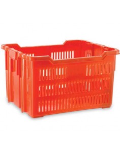 LINEA PANE E PIZZA: vendita online CASSETTA SERVICE 60X50 ARANCIO GIGANPLAST in offerta