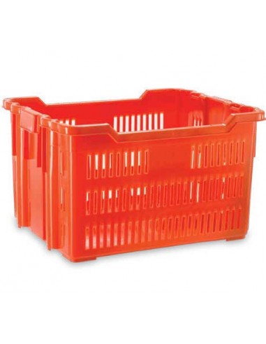 LINEA PANE E PIZZA: vendita online CASSETTA SERVICE 60X50 ARANCIO GIGANPLAST in offerta