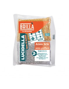 PANNI MICROFIBRA E PAVIMENTI: vendita online COPPIA DI SPUGNE LUCIDELLA 9X13 CM LA BRIANTINA in offerta 2