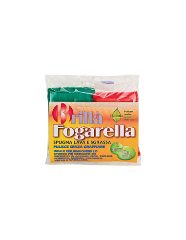 PANNI MICROFIBRA E PAVIMENTI: vendita online SET 2PZ SPUGNE FOGARELLA in offerta