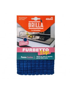 PANNI MICROFIBRA E PAVIMENTI: vendita online PANNO FURBETTO TOP 40X40 CM LA BRIANTINA in offerta 2