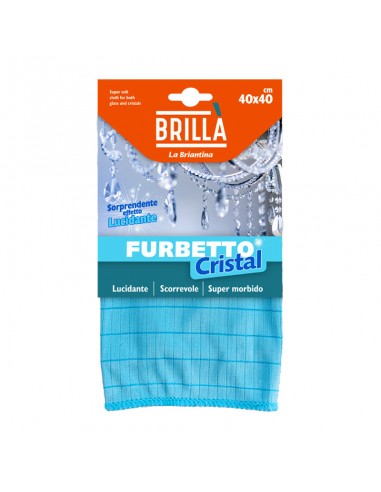 PANNI MICROFIBRA E PAVIMENTI: vendita online PANNO FURBETTO CRISTAL 40X40 LA BRIANTINA in offerta