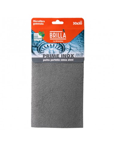 PANNI MICROFIBRA E PAVIMENTI: vendita online PANNO PRIME INOX 30X30 CM LA BRIANTINA in offerta