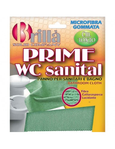 PANNI MICROFIBRA E PAVIMENTI: vendita online PANNO PRIME WC SANITAL 30X30 CM LA BRIANTINA in offerta