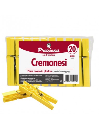 ACCESSORI BUCATO: vendita online PINZE BUCATO CREMONESI 20PZ LA BRIANTINA in offerta