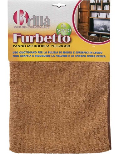 PANNI MICROFIBRA E PAVIMENTI: vendita online PANNO FURBETTO PAN04309A PULIWOOD 50X70 in offerta