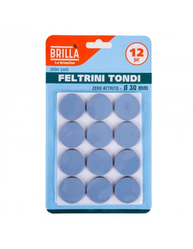 UTENSILERIA: vendita online FELTRINI TONDI 06472 12PZ D30MM in offerta