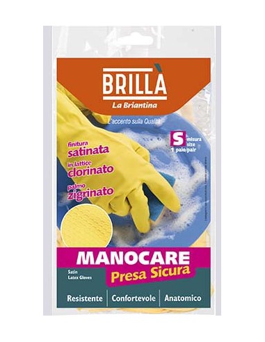 ACCESSORI LAVELLO: vendita online GUANTI LATTICE MISURA PICCOLA 2PZ in offerta