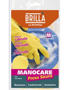 ACCESSORI LAVELLO: vendita online GUANTI LATTICE MISURA MEDIA 2PZ in offerta