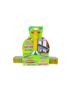 SCOPE E SPAZZOLONI: vendita online ATTREZZO LAVAVETRO SPRINT 28 CM IN METALLO LA BRIANTINA in offerta 2