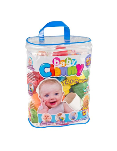 INFANZIA: vendita online BABY CLEMMY 14889 SACCA 24 MATTONCINI CLEMENTONI in offerta