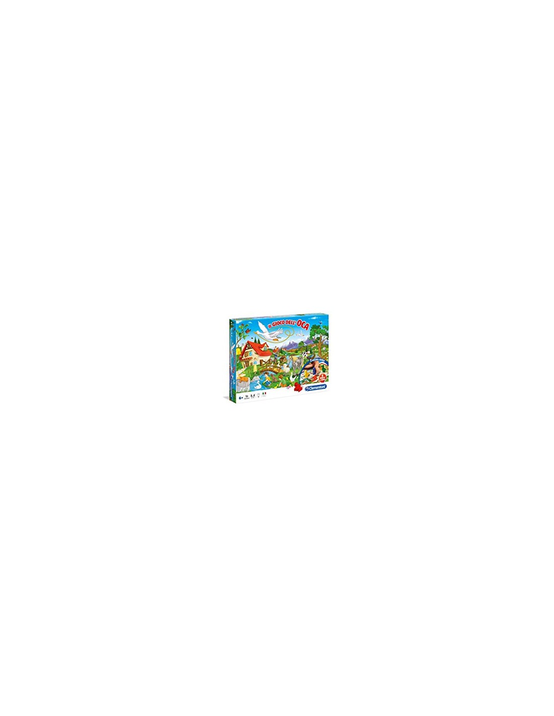 GIOCHI DI SOCIETA'E PUZZLE: vendita online IL GIOCO DELL'OCA 12927 CLEMENTONI in offerta
