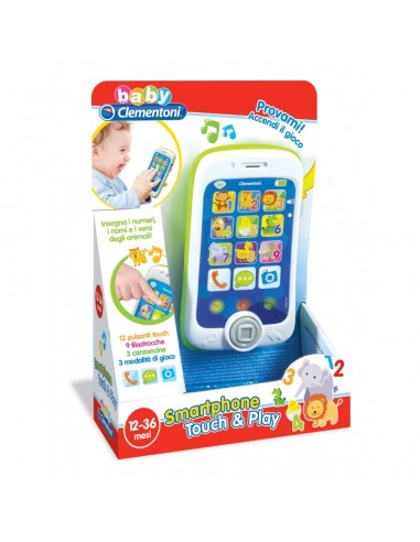 INFANZIA: vendita online BABY SMARTPHONE TOUCH AND PLAY 14969 CLEMENTONI in offerta