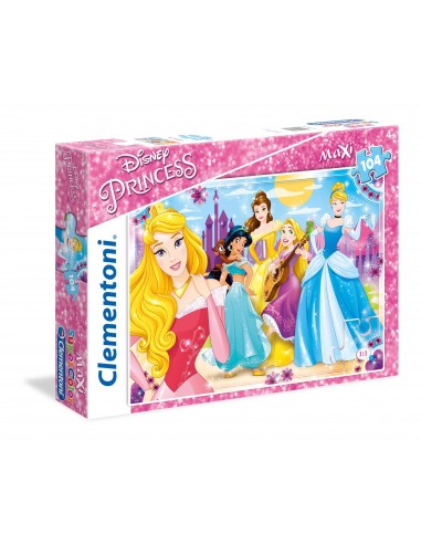 GIOCHI DI SOCIETA'E PUZZLE: vendita online DISNEY PRINCESS 23714 MAXI PUZZLE 104PZ CLEMENTONI in offerta