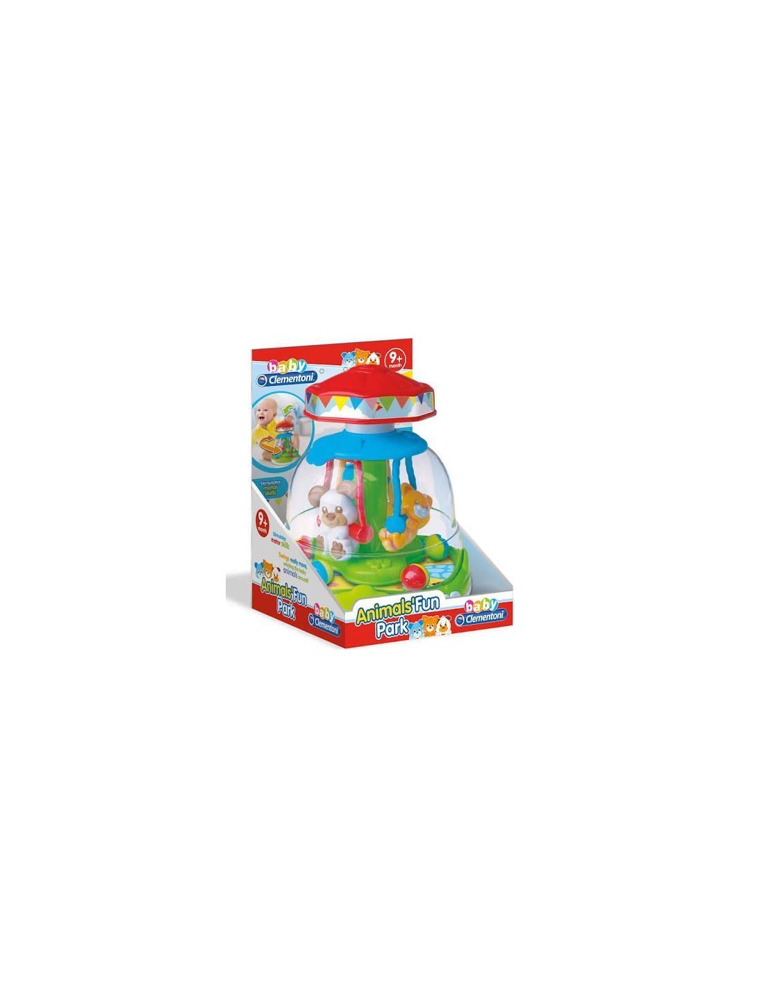 INFANZIA: vendita online Clementoni, Trottola Parco Giochi, Animali Giocattolo, Divertimento Senza Batterie, Manualità Bambin...