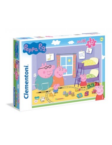 GIOCHI DI SOCIETA'E PUZZLE: vendita online PEPPA PIG 26438 MAXI PUZZLE 60PZ CLEMENTONI in offerta