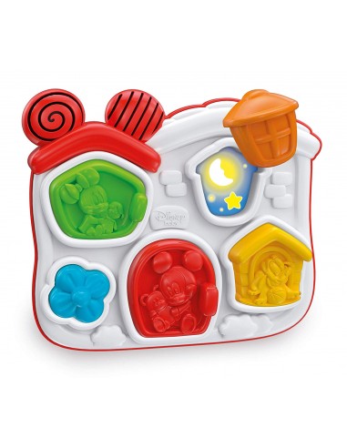 INFANZIA: vendita online BABY MINNIE E TOPOLINO CASETTA FORME E COLORI 17266 CLEMENTONI in offerta