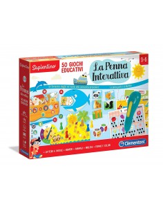 PRESCOLARI: vendita online SAPIENTINO 16212 PENNA INTERATTIVA 50 GIOCHI in offerta