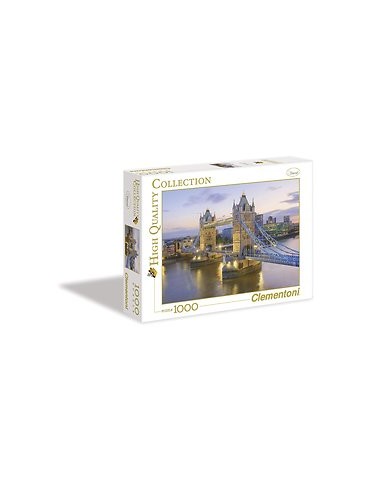 GIOCHI DI SOCIETA'E PUZZLE: vendita online PUZZLE HQ COLLECTION 1000PZ LONDON TOWER BRIDGE 39022 CLEMENTONI in offerta