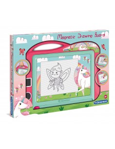 PRESCOLARI: vendita online LAVAGNA MAGNETICA UNICORNI 18569 CLEMENTONI in offerta