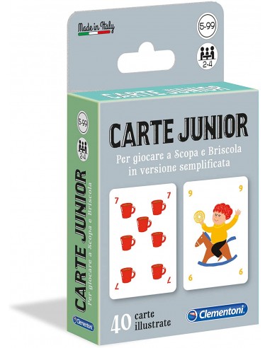 PRESCOLARI: vendita online GIOCO CARTE 16173 CARTE JUNIOR in offerta