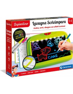 PRESCOLARI: vendita online SAPIENTINO CLEMENTONI LAVAGNA SCRIVIMPARA GIOCO EDUCATIVO PER BAMBINI in offerta