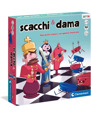 GIOCHI DI SOCIETA'E PUZZLE: vendita online GIOCO 16292 SCACCHI E DAMA in offerta