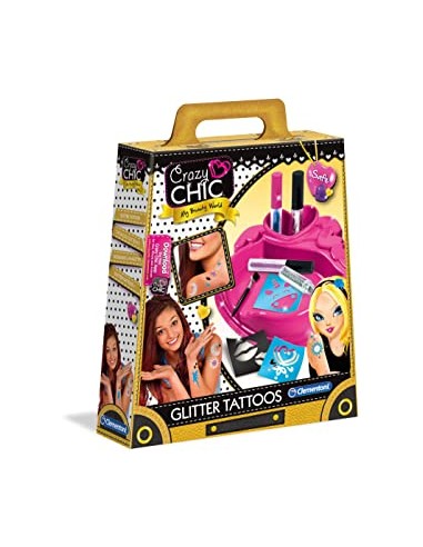 GIOCHI GIRL: vendita online CRAZY CHIC 18513 GLITTER TATTOOS in offerta