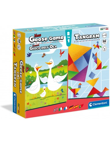 GIOCHI DI SOCIETA'E PUZZLE: vendita online GIOCO 2IN1 16301 TANGRAM/GIOCO DELL'OCA in offerta