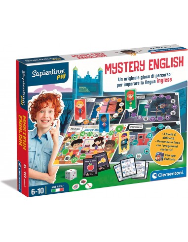 PRESCOLARI: vendita online SAPIENTINO 16642 MISTERY ENGLISH in offerta