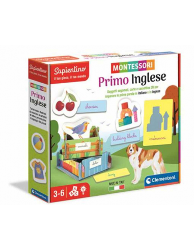 PRESCOLARI: vendita online MONTESSORI PRIMO INGLESE 16364 in offerta