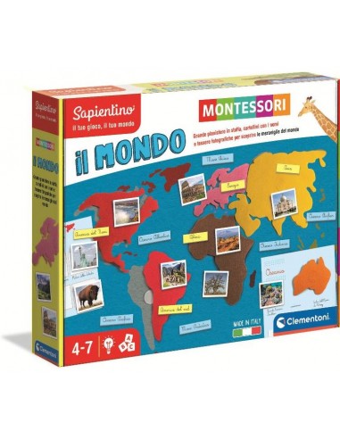 PRESCOLARI: vendita online MONTESSORI 16371 IL MONDO in offerta