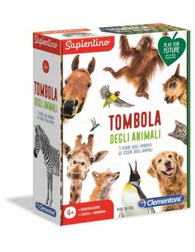 PRESCOLARI: vendita online SAPIENTINO 16143 TOMBOLA DEGLI ANIMALI in offerta