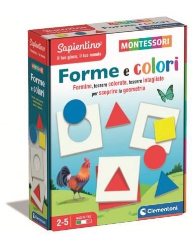 PRESCOLARI: vendita online SAPIENTINO 16724 FORME E COLORI in offerta