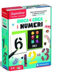 PRESCOLARI: vendita online SAPIENTINO 16727 NUMERI E FORME in offerta