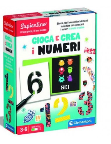 PRESCOLARI: vendita online SAPIENTINO 16727 NUMERI E FORME in offerta