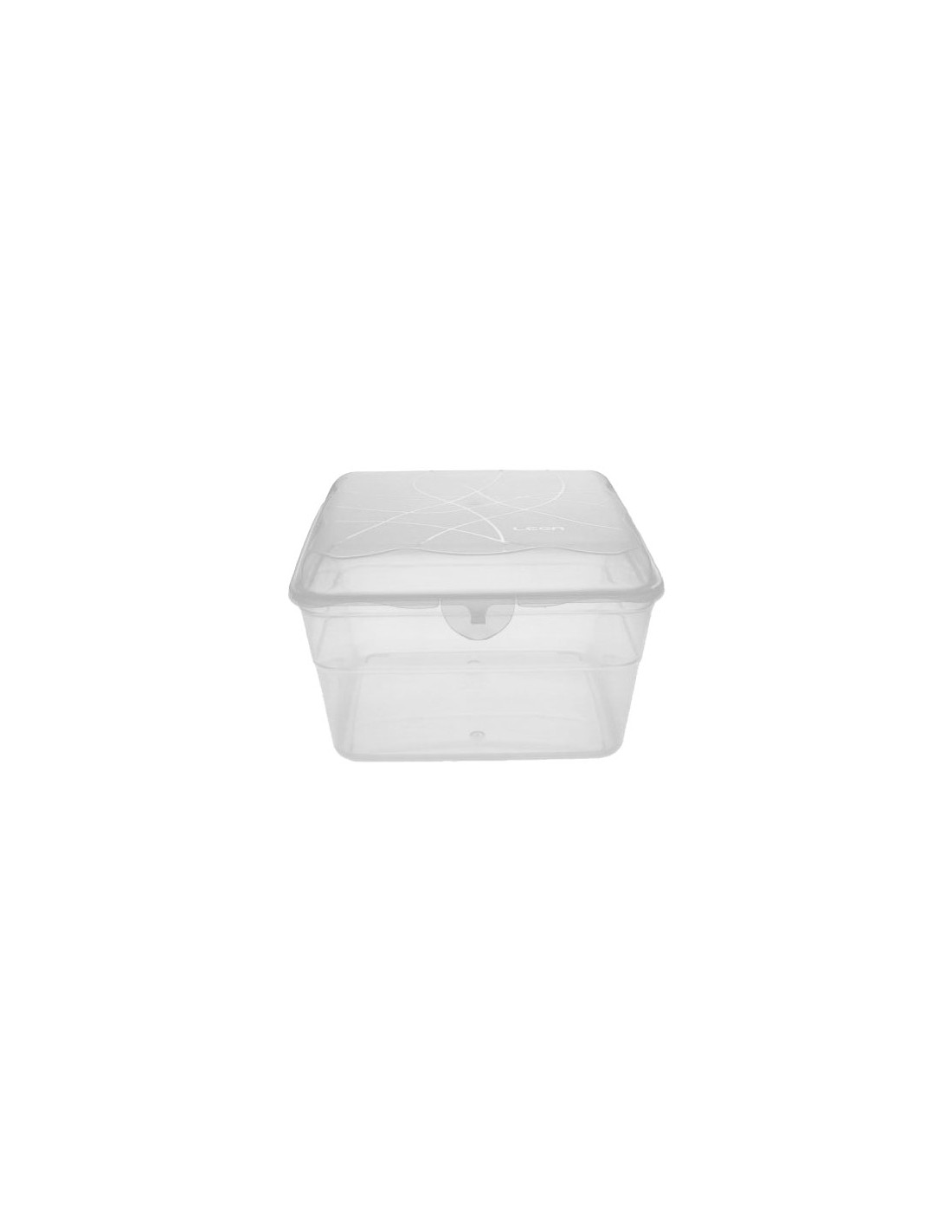 CONTENITORI E BROCCHE: vendita online CONTENITORE CLIK CLAK IN PLASTICA 21X21X13,5 CM LEGA in offerta
