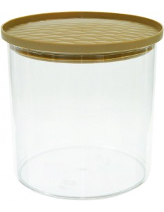 CONTENITORI E BROCCHE: vendita online BARATTOLO IN PLASTICA TRASPARENTE 1 LT LEGA in offerta