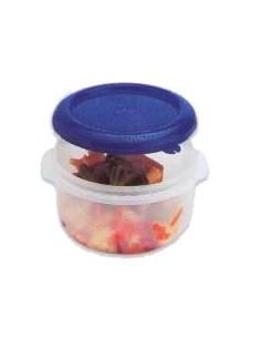 CONTENITORI E BROCCHE: vendita online FRIGO BOX ROTONDA BASSA IN PLASTICA 1 LT LEGA in offerta