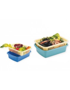 CONTENITORI E BROCCHE: vendita online VASCHETTA MULTIPLA PORTA VERDURA LEGA in offerta