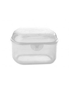 CONTENITORI E BROCCHE: vendita online CONTENITORE CLIK CLAK IN PLASTICA 16X16X9,3 CM LEGA in offerta 2