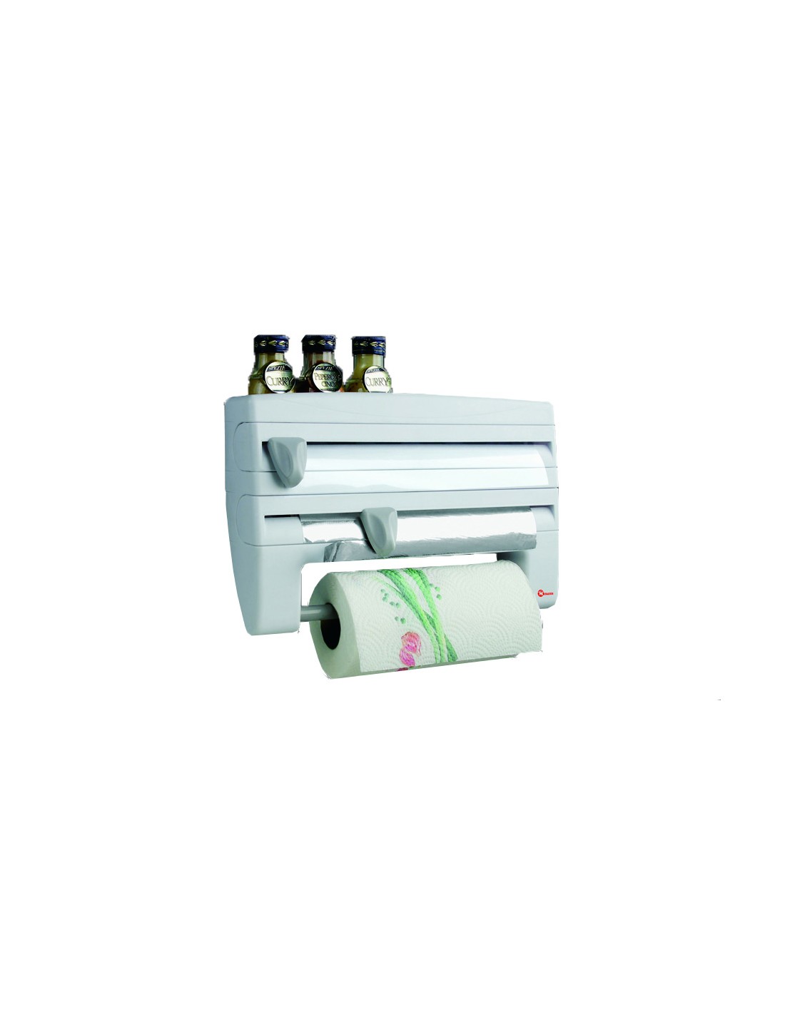 CARRELLI E MENSOLE: vendita online ROLL'N'ROLL DISPENSER ROTOLI IN PLASTICA METALTEX in offerta